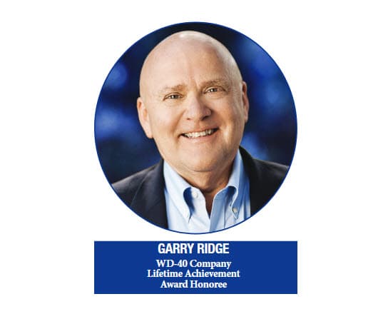 Longtime WD-40 Company Leader Awarded CEO of the Year Lifetime Achievement Award