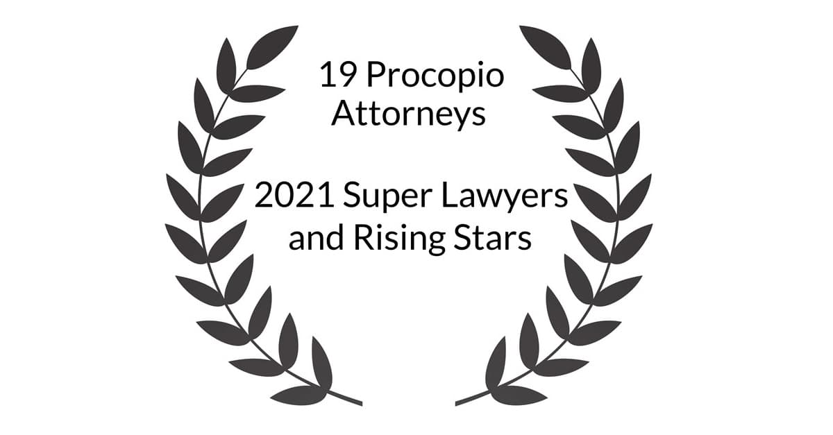 Procopio 2021 San Diego Super Lawyers