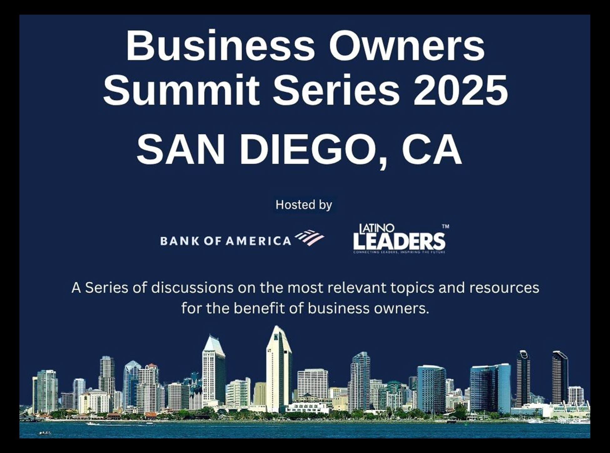 San Diego Business Owners Summit Series 2025