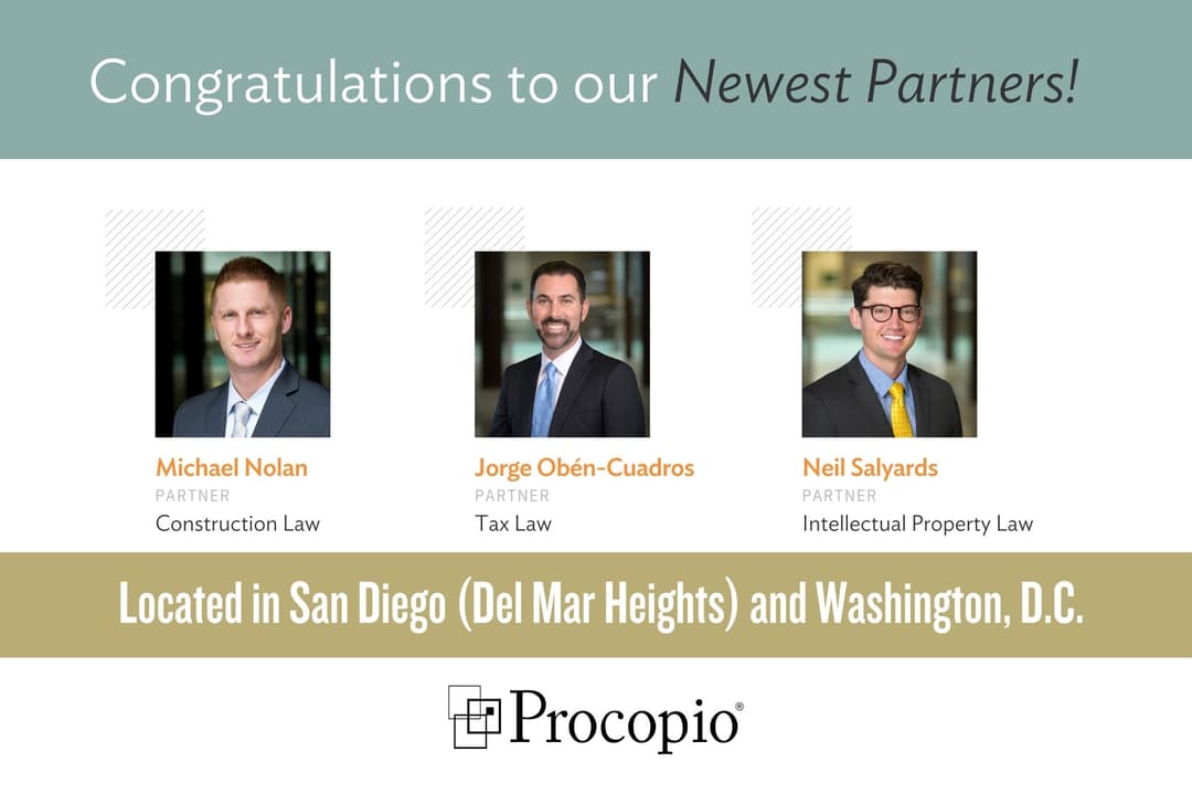 Procopio -- AmLaw 200 Corporate and Litigation Law Firm | Procopio