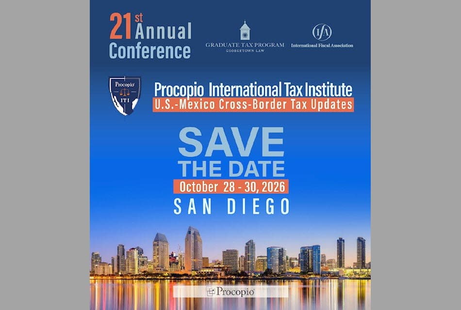 2026 Procopio International Tax Institute
