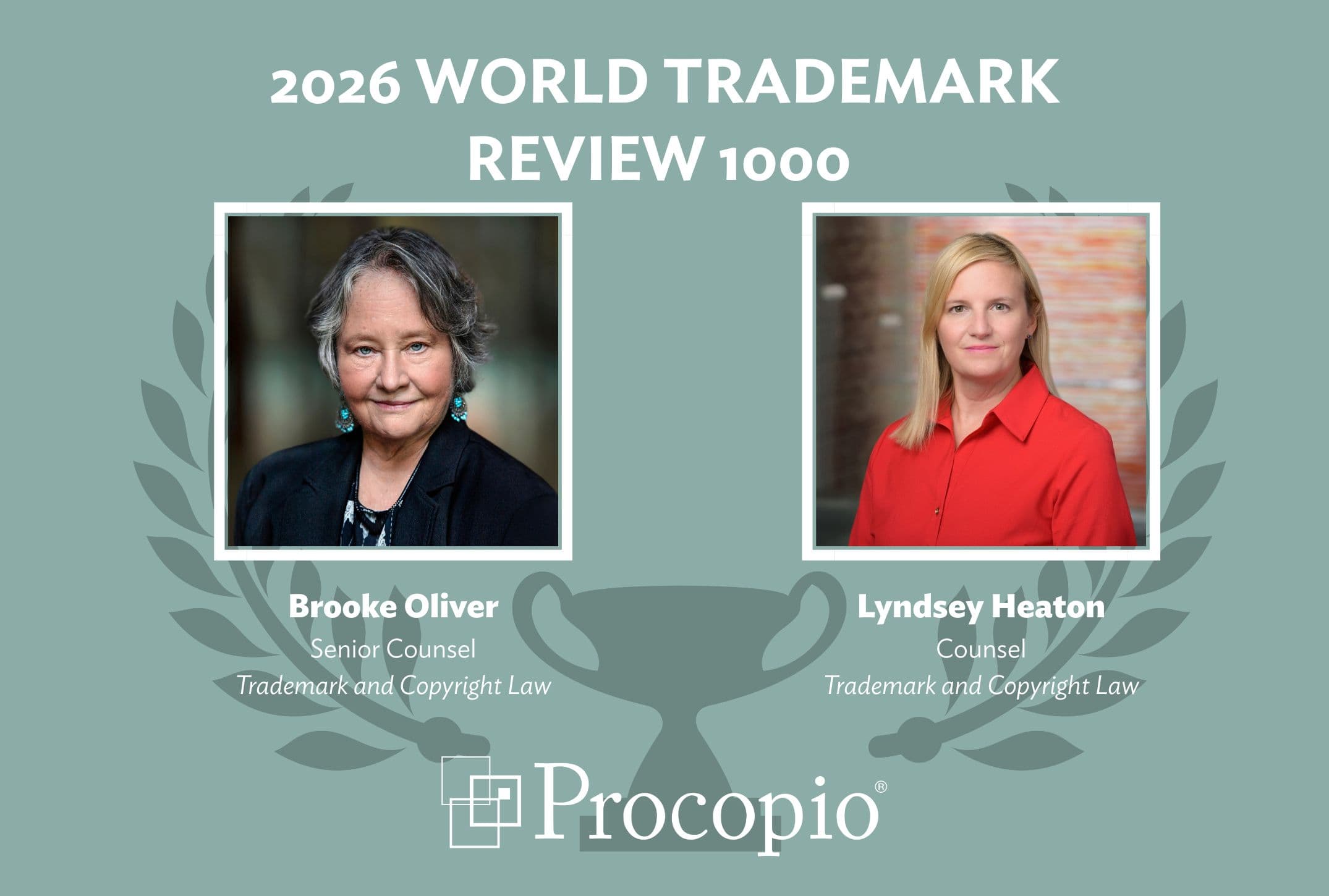Brooke Oliver and Lyndsey Heaton Named to World Trademark Review 1000 List as Top Trademark Attorneys