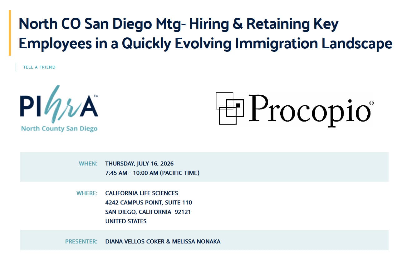 Hiring & Retaining Key Employees in a Quickly Evolving Immigration Landscape
