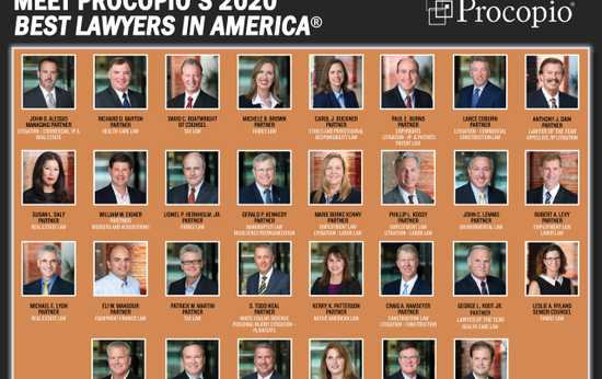 30 Procopio Attorneys Named 2020 Best Lawyers in America