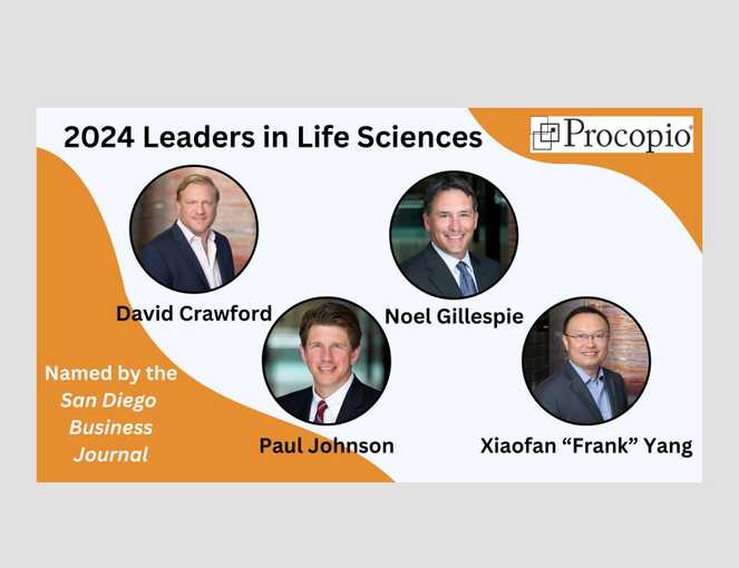 4 Procopio Partners Named Life Sciences Leaders of Influence