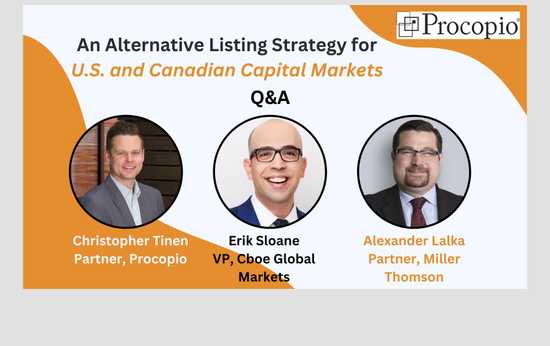 An Alternative Listing Strategy for U.S. and Canadian Capital Markets