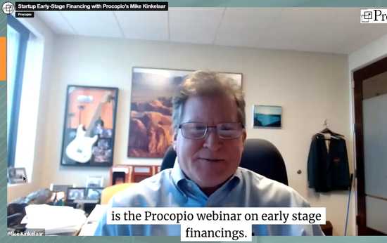 Startup Early-Stage Financing with Mike Kinkelaar