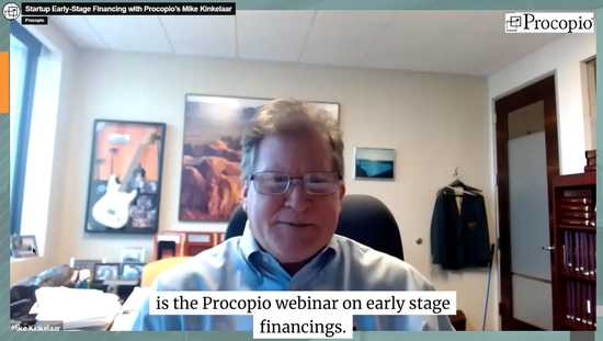 Startup Early-Stage Financing with Mike Kinkelaar