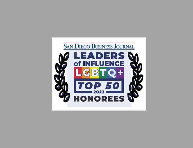 Jennifer Trowbridge Named A 2023 SDBJ Top 50 Leader of Influence LGBTQ+