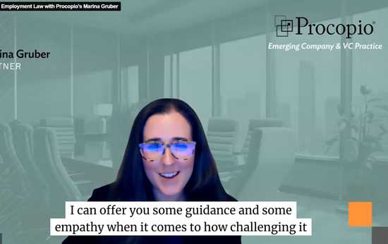 Startup Employment Law with Marina Gruber
