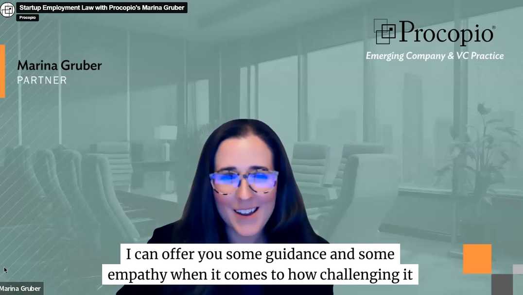 Startup Employment Law with Marina Gruber