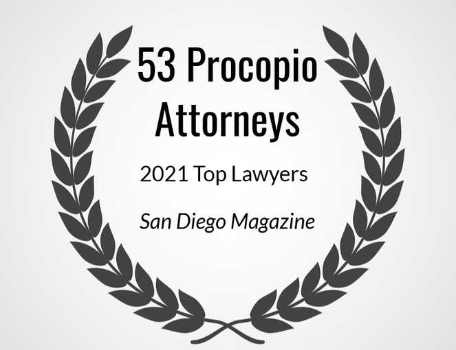 53 Procopio Attorneys Recognized as 2021 Top Lawyers by San Diego Magazine