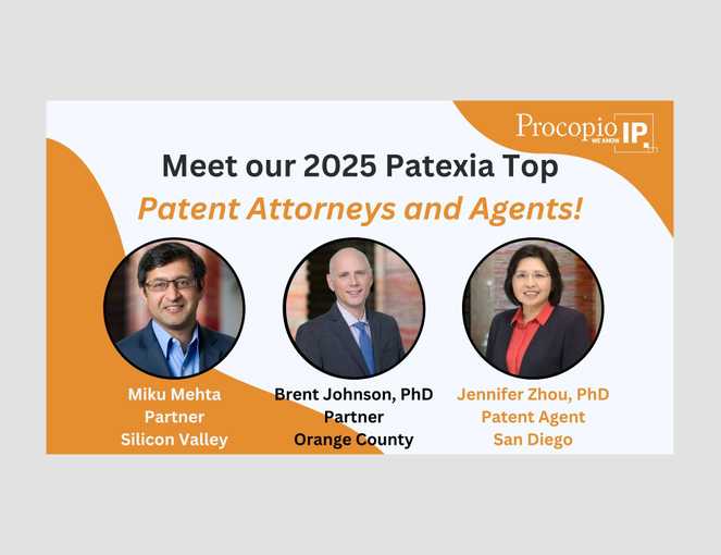 Procopio and 3 Patent Practitioners Recognized for Patent Prosecution