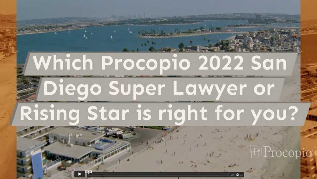 Meet our 2022 San Diego Super Lawyers and Rising Stars